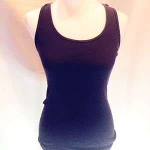 2 J. Crew tanks, black, XS